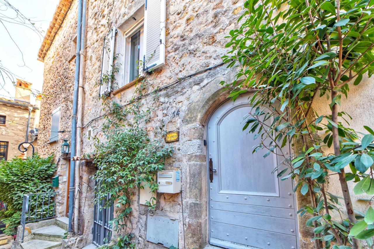 Townhouse Mougins In The Old Village, Fantastic View, Sea And Mountains Екстер'єр фото